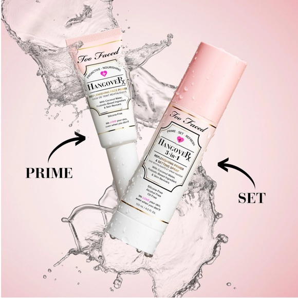 🩷Too Faced Hangover 3-In-1 Primer & Setting Spray - Picture 4 of 6
